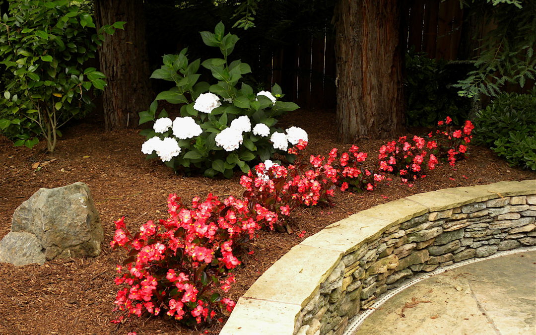 Stone in many forms are integral to a garden space