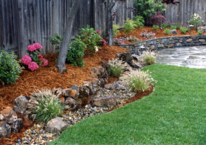Fieldstone Walls give a rustic and natural border to a garden space