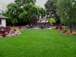 Kid friendly garden must have a large lawn