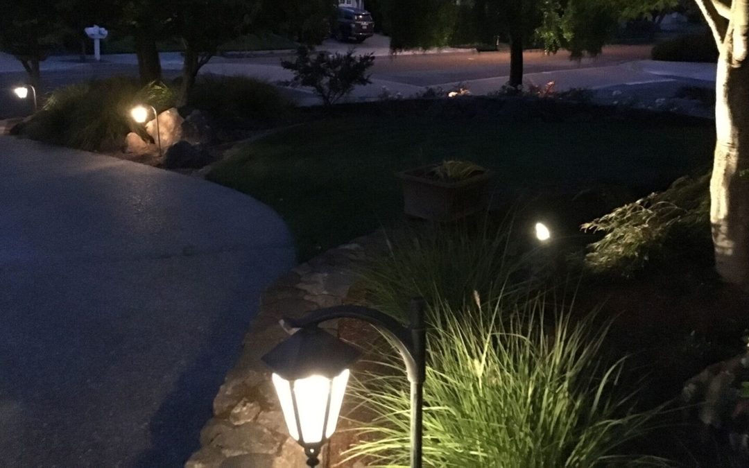 Low Voltage Outdoor Lighting Installation