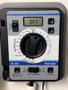 The Raindial HR6100 irrigation controller